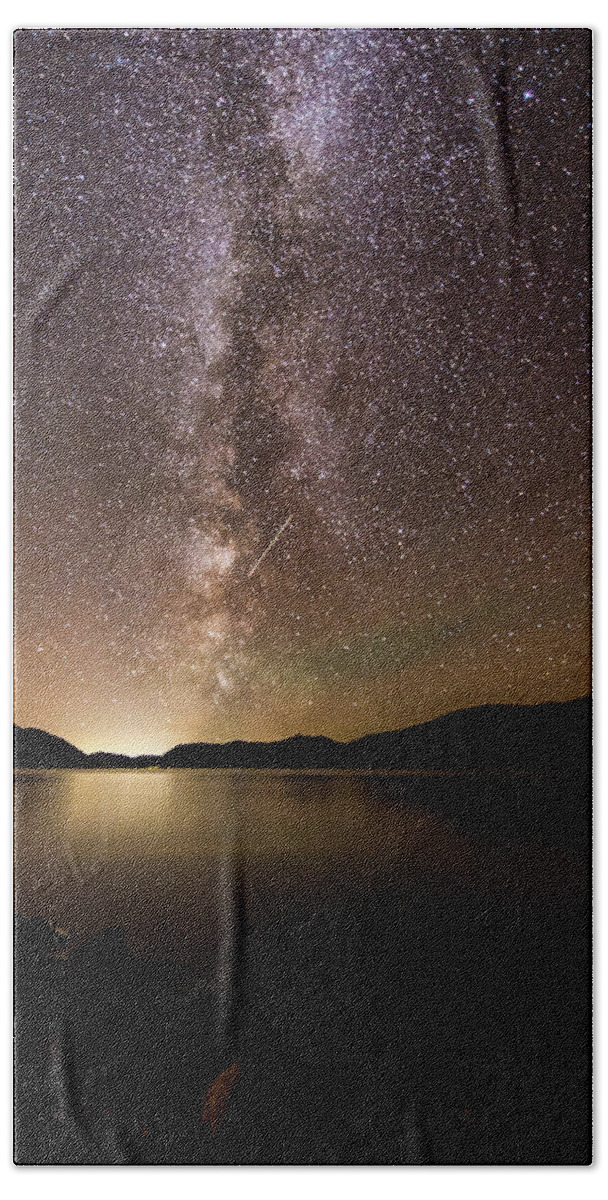 Night Beach Towel featuring the photograph Missing Dinner by Alex Lapidus