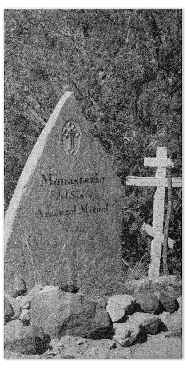 Monastery Beach Towel featuring the photograph Monasterio del Santo Arcangel Miguel by Adam Reinhart