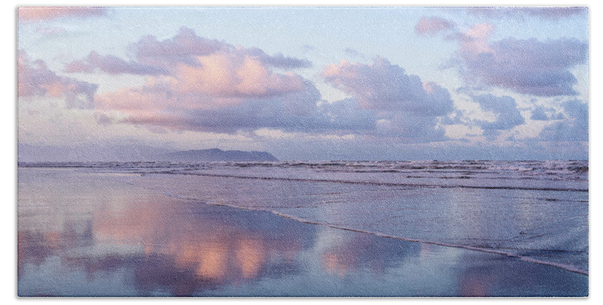 Beaches Beach Towel featuring the photograph Morning Beach by Robert Potts