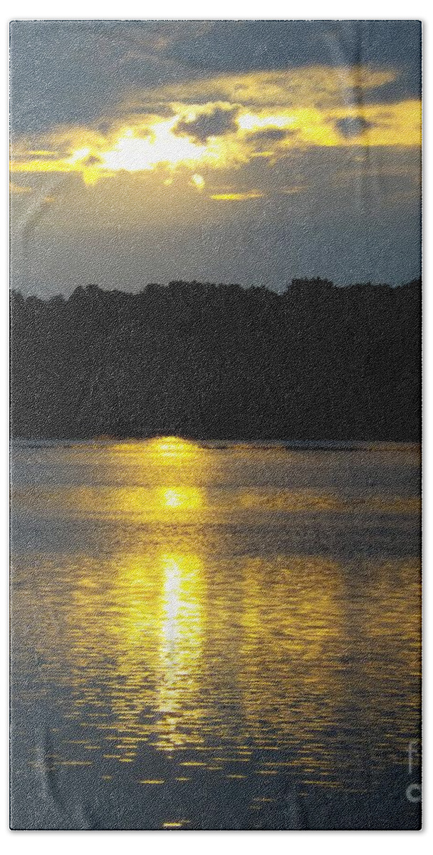 Mystical Beach Towel featuring the photograph Mystical Sunrise by Robyn King