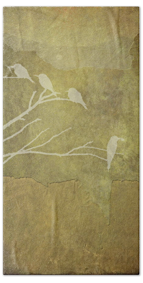 Yellow Beach Towel featuring the photograph Nature Study in Gold by Andrea Kollo