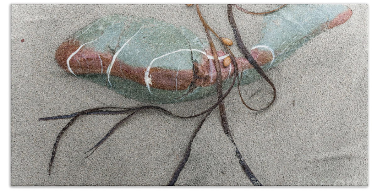 Stone Beach Sheet featuring the photograph Nature's Art by Werner Padarin