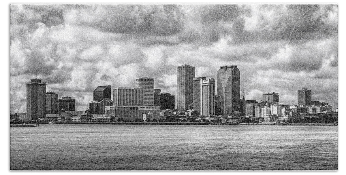 Nola Beach Towel featuring the photograph New Orleans Pano 2 by Diana Powell