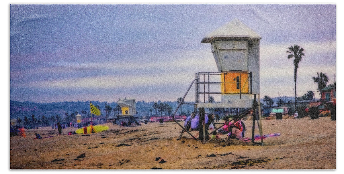 Ocean Beach Beach Sheet featuring the photograph Ocean Beach by Bryant Coffey