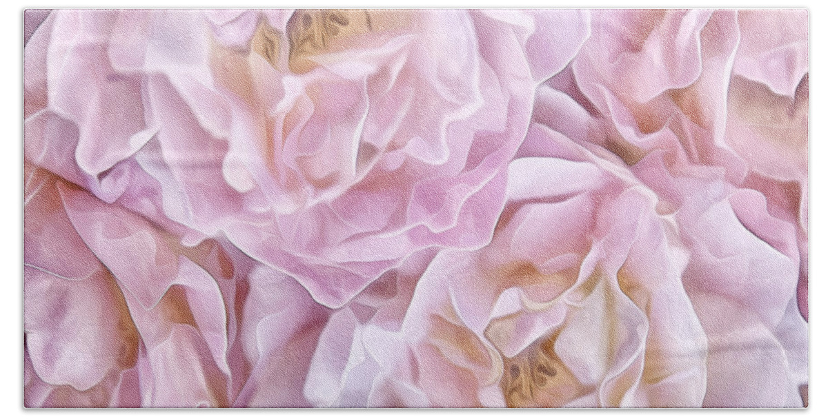 Pink Beach Towel featuring the photograph Oh So Delicate Rose by Theresa Tahara