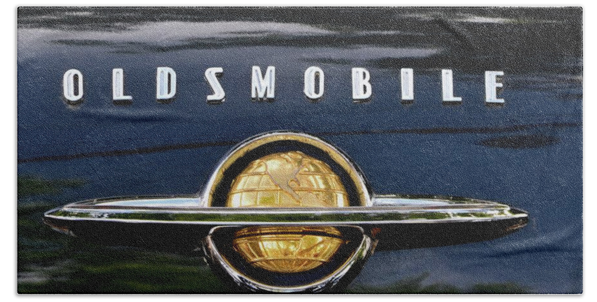  Beach Towel featuring the photograph Oldsmobile by Dean Ferreira