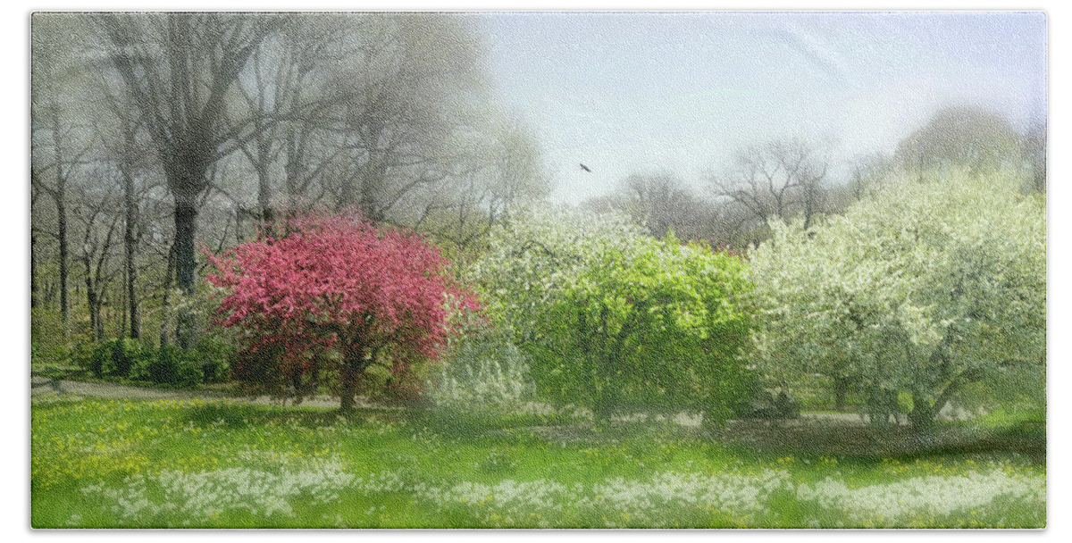 New York Botanical Gardens Beach Towel featuring the photograph One Love by Diana Angstadt