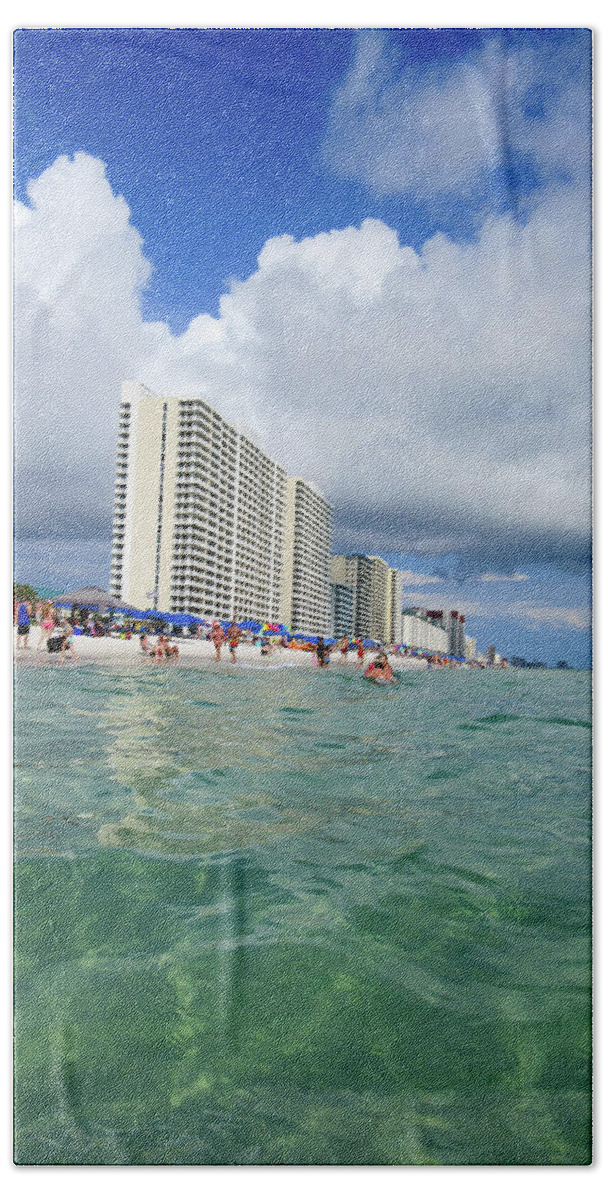 Seascape Beach Towel featuring the photograph Panama City Beach Florida - II by Tony Grider
