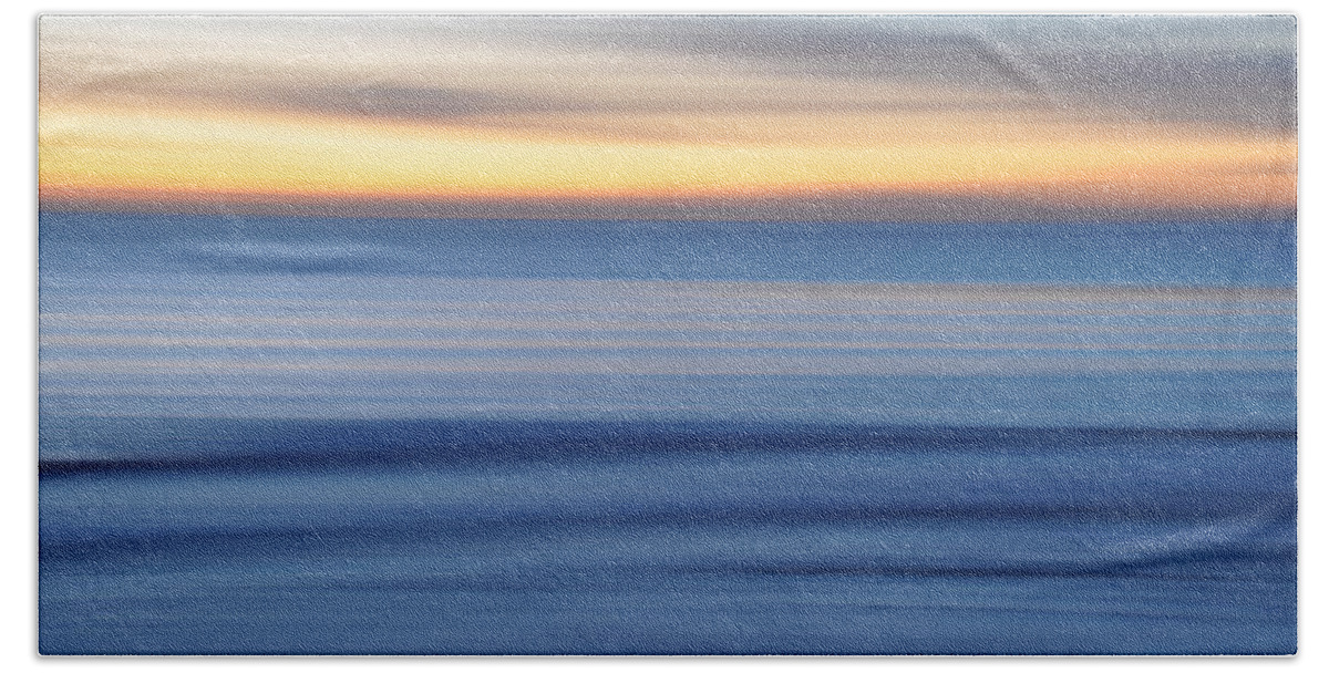 Panning Beach Sunset Motion Tripod Swamis Encinitas Ocean Colors Landscape Beach Towel featuring the photograph Panning by Kelly Wade