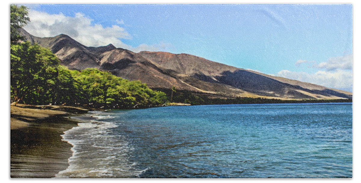 Maui Hawaii Beach Towel featuring the photograph Paradise by Joann Copeland-Paul