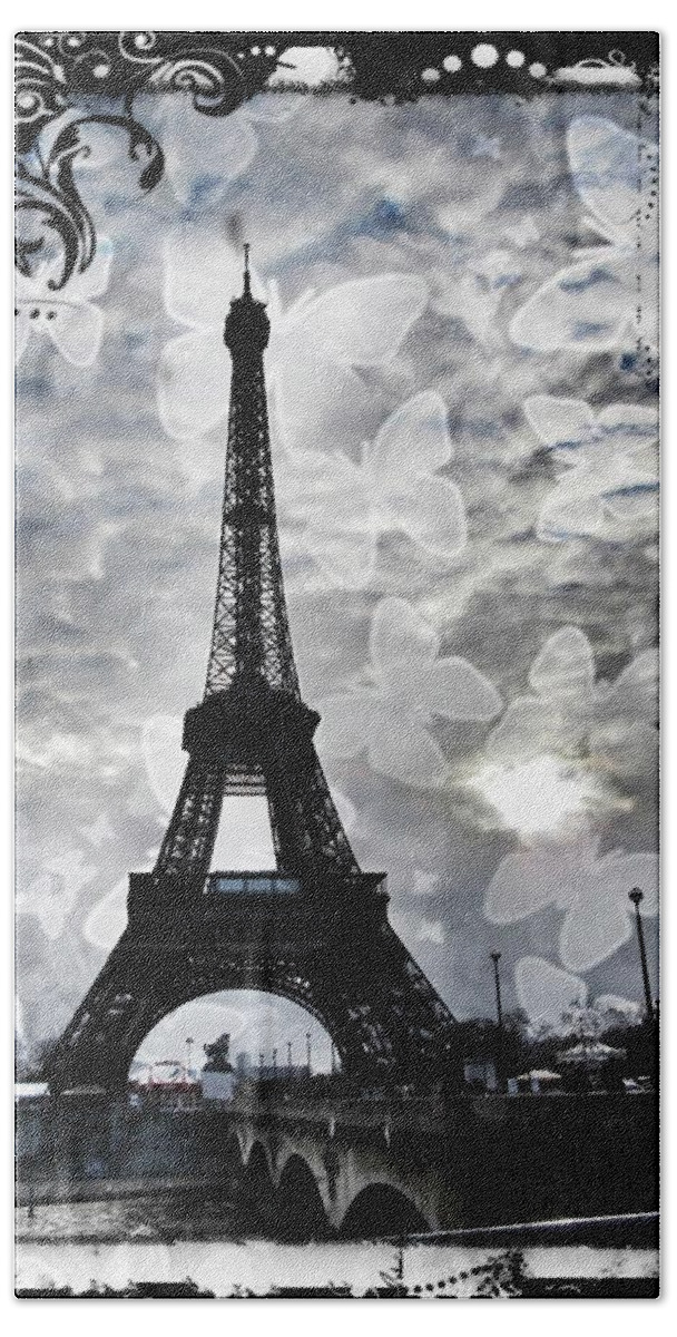 Paris Beach Towel featuring the photograph Paris by Marianna Mills