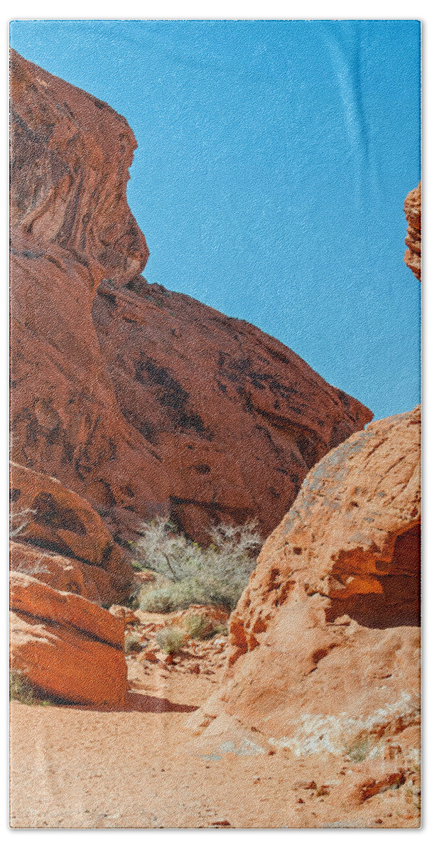 Mountains Beach Towel featuring the photograph Passageway by Stephen Whalen