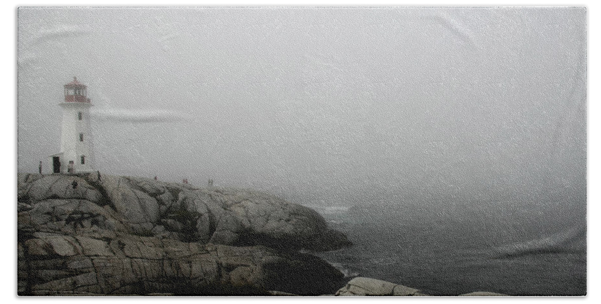  Beach Towel featuring the photograph Peggy's cove by Mark Alesse