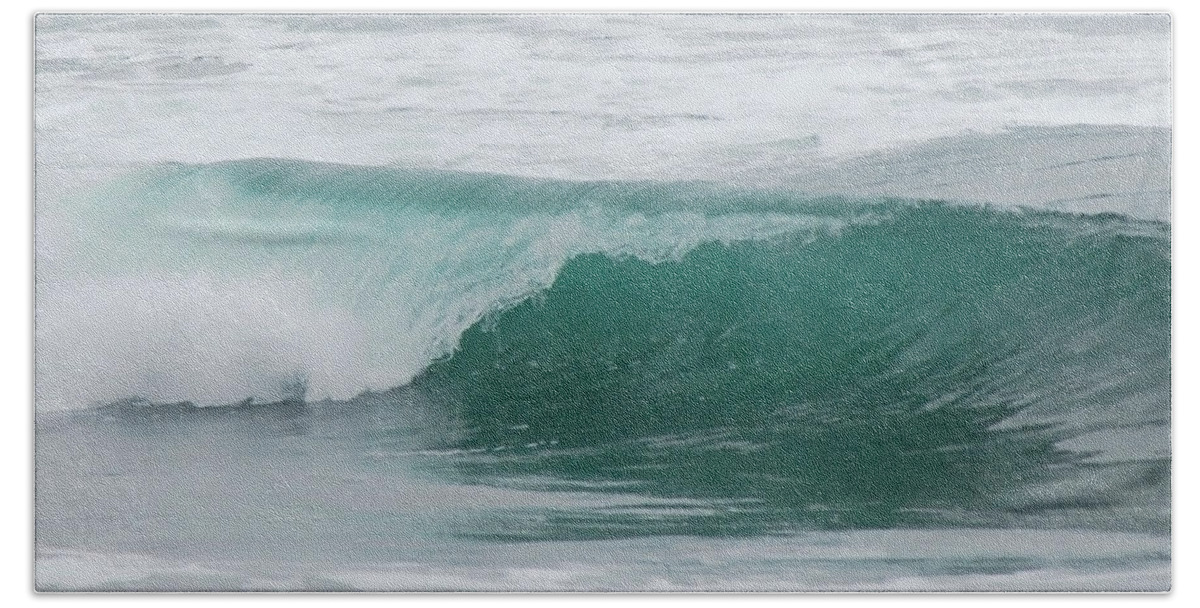 Wave Beach Towel featuring the photograph Perfect Wave by Donna Blackhall