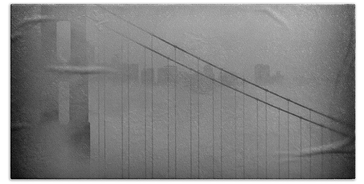 San Francisco Beach Towel featuring the photograph Play Misty for me by Edward Kreis