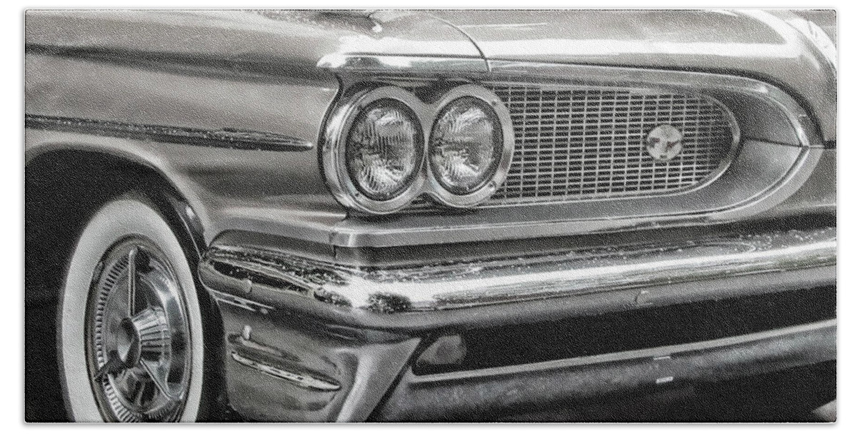1959 Beach Towel featuring the photograph Pontiac Corner by Vic Montgomery