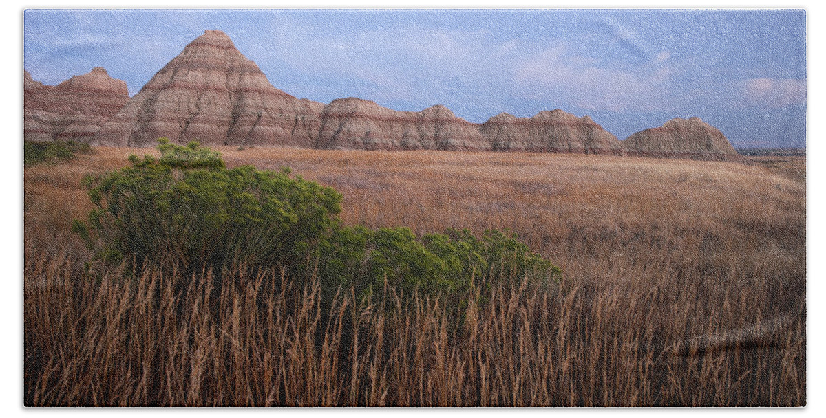 Landscape Beach Sheet featuring the photograph Prairie by Eric Foltz