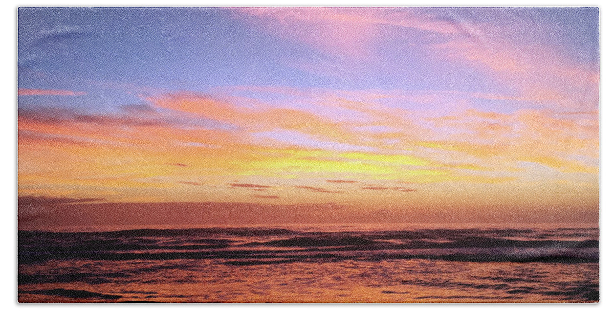 Sunrise Beach Towel featuring the photograph Promises by LeeAnn Kendall