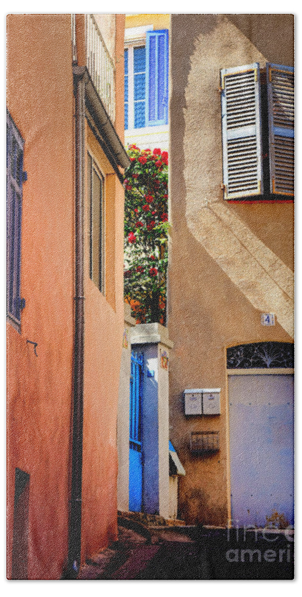 Provence Beach Towel featuring the photograph Provencal Passage by Olivier Le Queinec