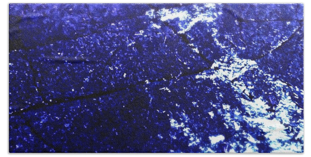 Rain Beach Towel featuring the photograph Purple Rain by Diamante Lavendar