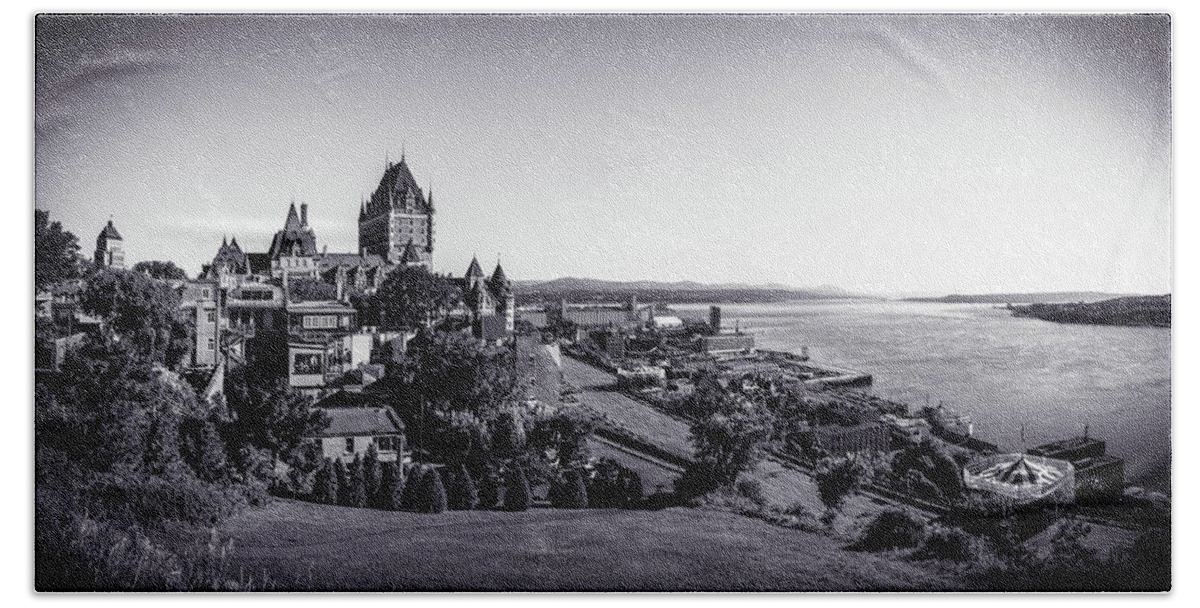 19th Century Beach Towel featuring the photograph Quebec City by Chris Bordeleau