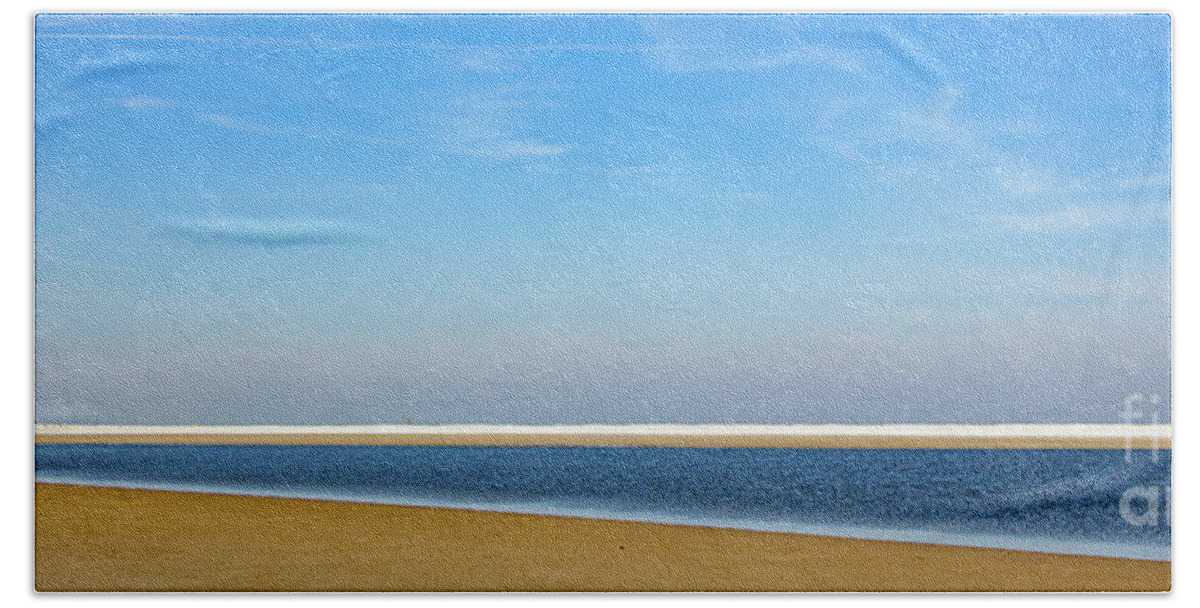 Panorama Beach Sheet featuring the photograph Rhapsody in blues by Casper Cammeraat