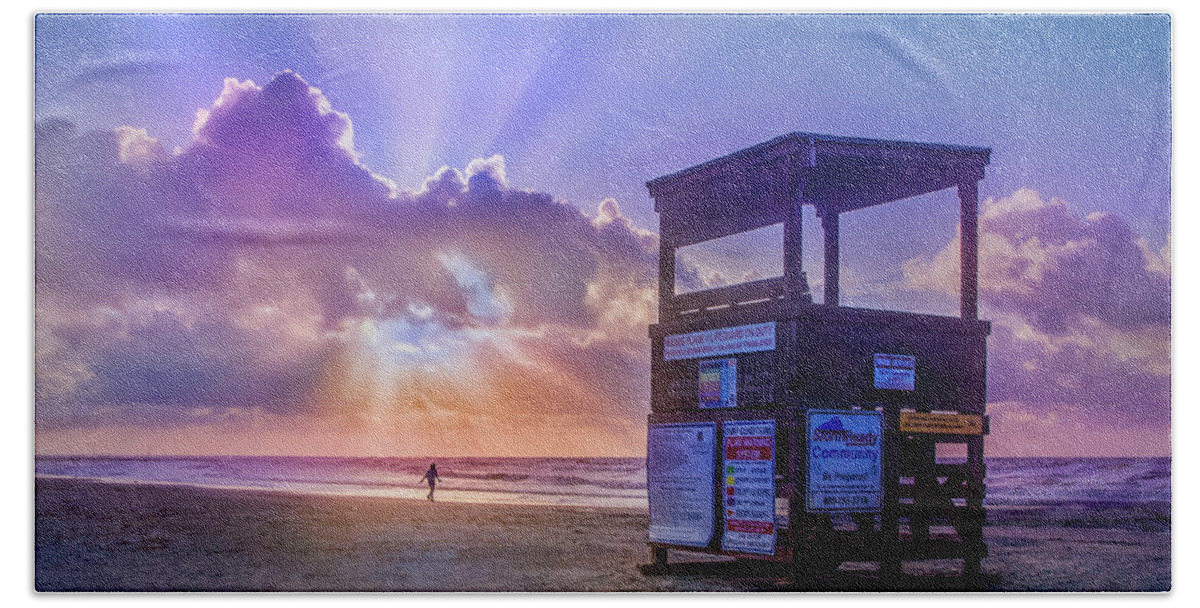 God Rays Beach Sheet featuring the photograph Ready For A Glorious Summer by James Woody