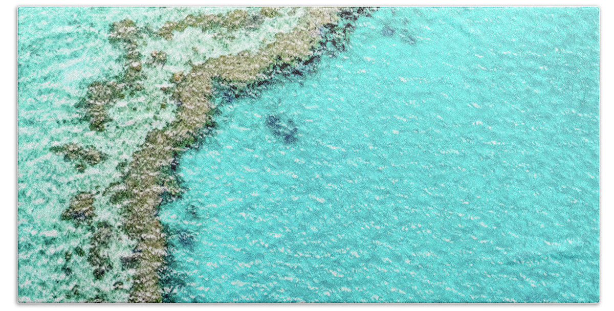 Australia Beach Sheet featuring the photograph Reef Textures by Az Jackson