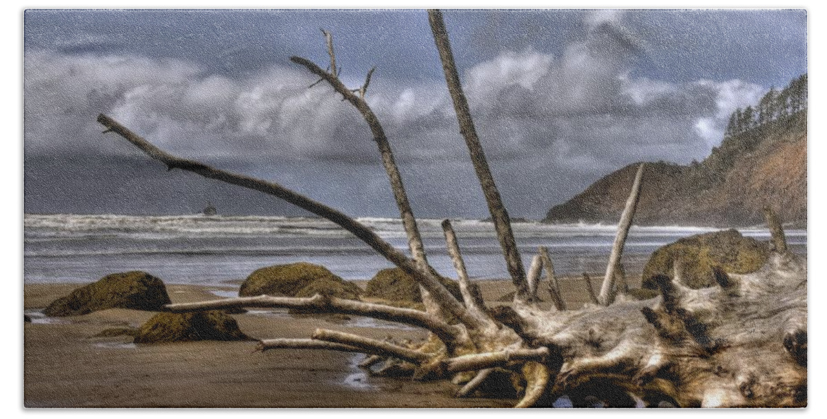 Hdr Beach Towel featuring the photograph Resting by Brad Granger