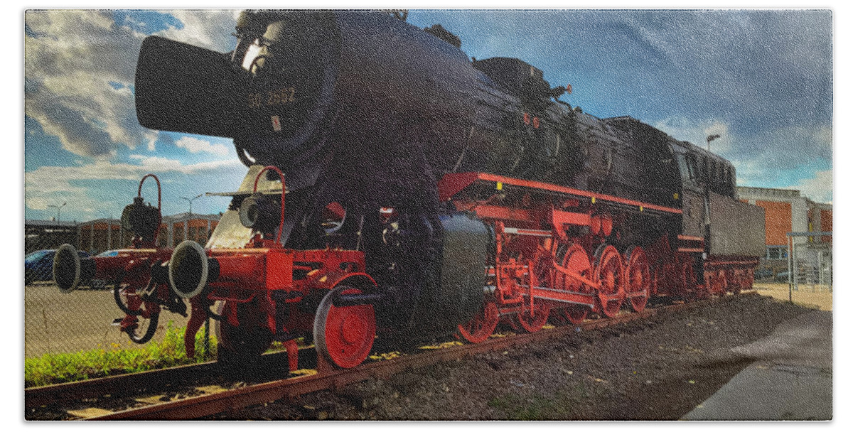 Germany Beach Towel featuring the photograph Rhineland-Palatinate Locomotive by Stephen Settles