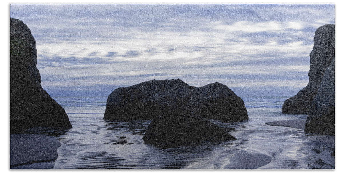 Beach Beach Sheet featuring the photograph Ripple Effect by Steven Clark