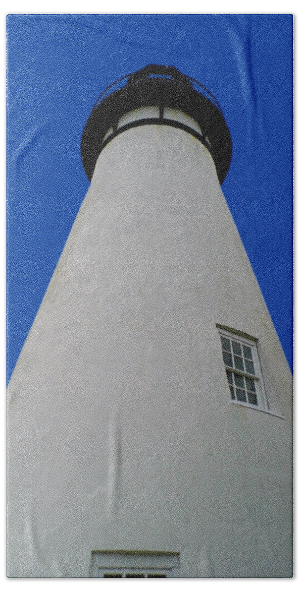 Lighthouse Beach Towel featuring the photograph Rising Up Transparent For Customization by D Hackett