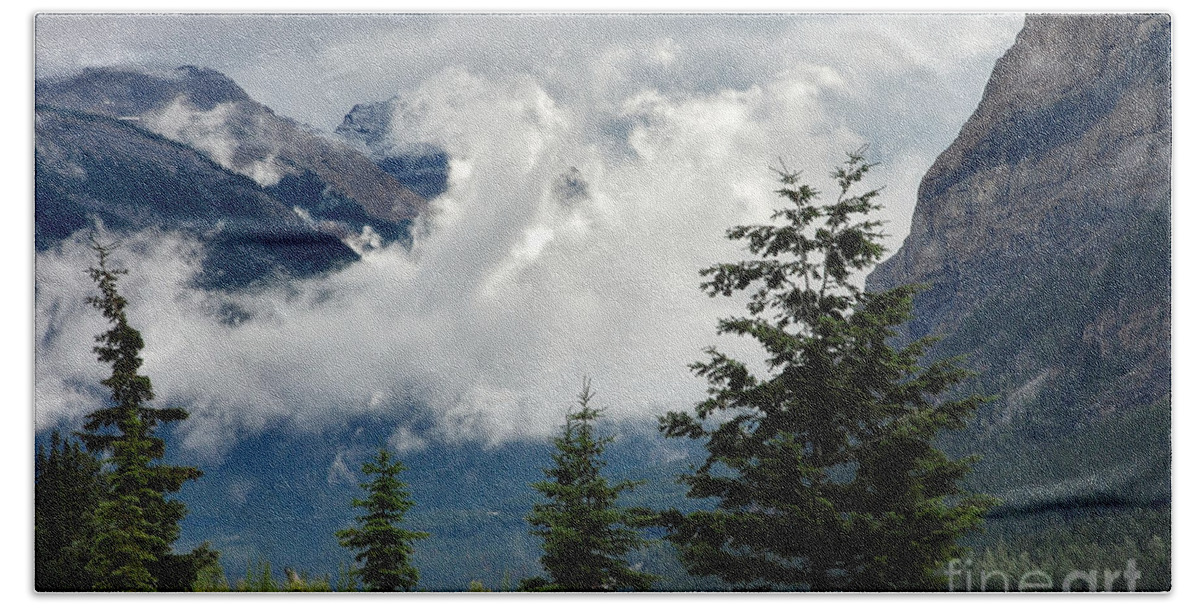 Landscape Beach Towel featuring the photograph Rocky Mountain High by Elaine Manley