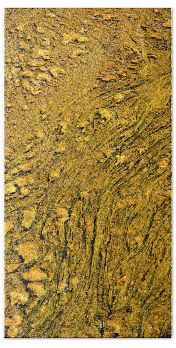 Wyoming Beach Towel featuring the photograph Sands of Gold by Norman Reid