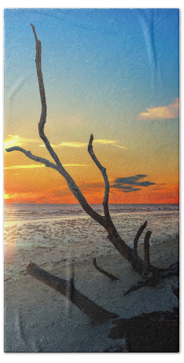 Beach Beach Towel featuring the photograph Sanibel Sunrise by Marvin Spates