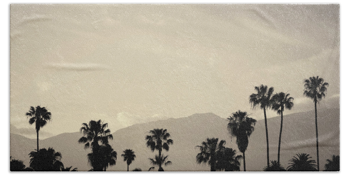 Sunset Beach Towel featuring the photograph Santa Barbara I Toned by David Gordon