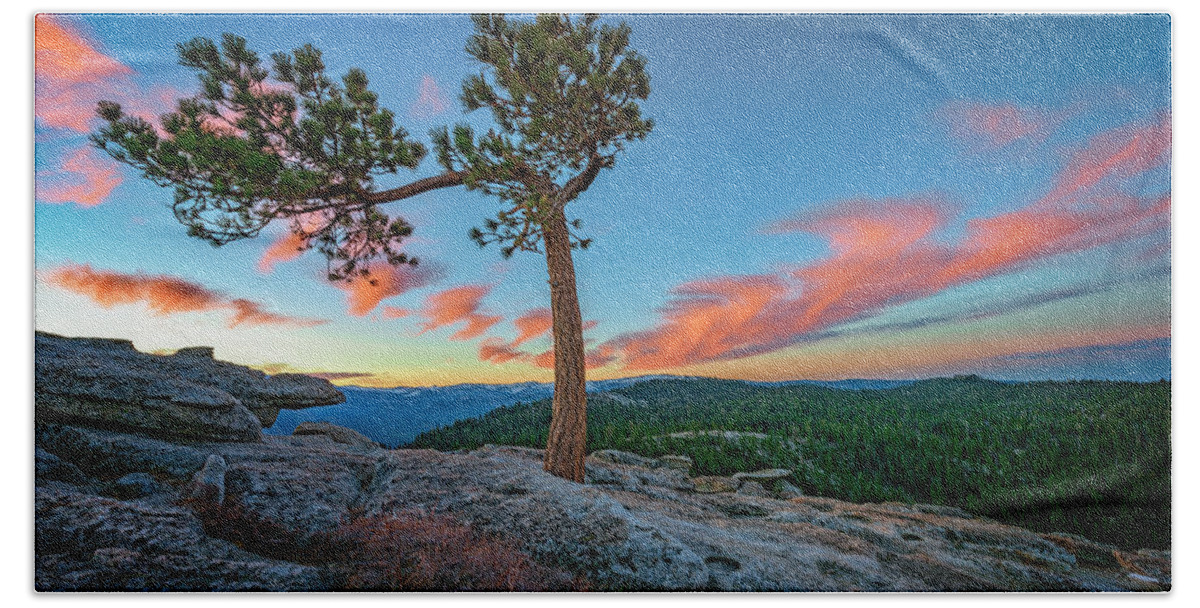 Yosemite Beach Sheet featuring the photograph Sentinel Dawn by Rick Berk