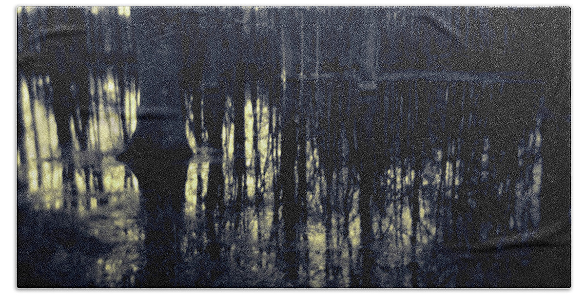 Landscape Beach Sheet featuring the photograph Series Wood and Water 4 by RicharD Murphy