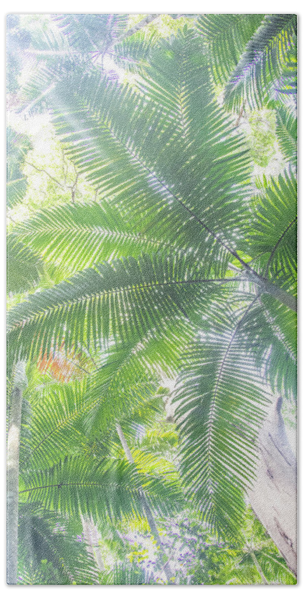 Nature Beach Towel featuring the photograph Shade Of Eden by Az Jackson