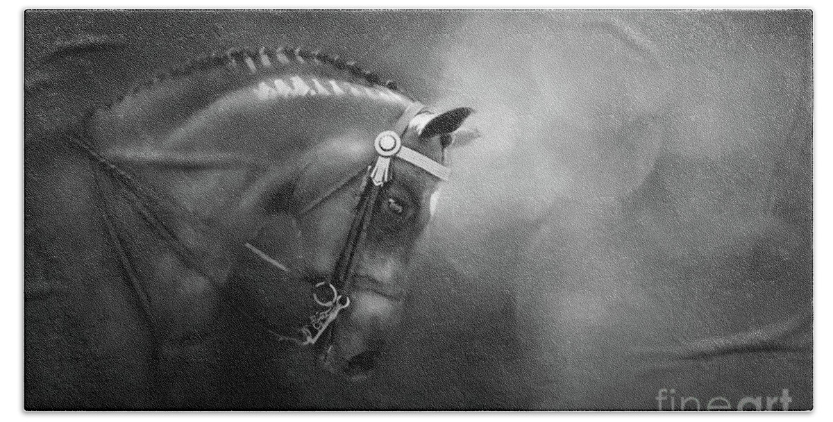 Horse Beach Towel featuring the photograph Shadows and Light by Michelle Wrighton