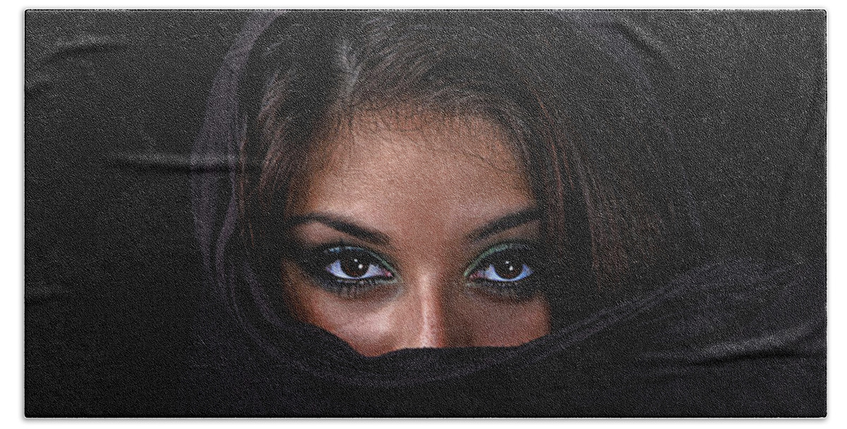 Woman Beach Towel featuring the photograph Sheherazade by Joachim G Pinkawa