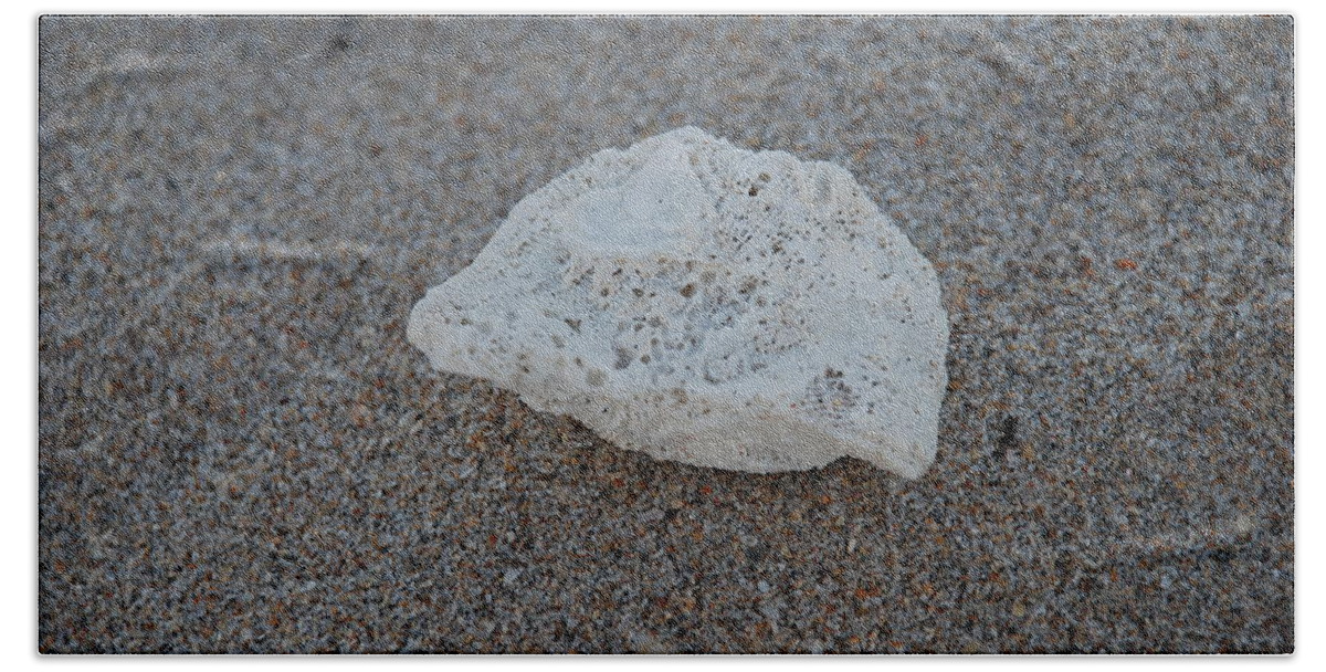 Shells Beach Sheet featuring the photograph Shell And Sand by Rob Hans