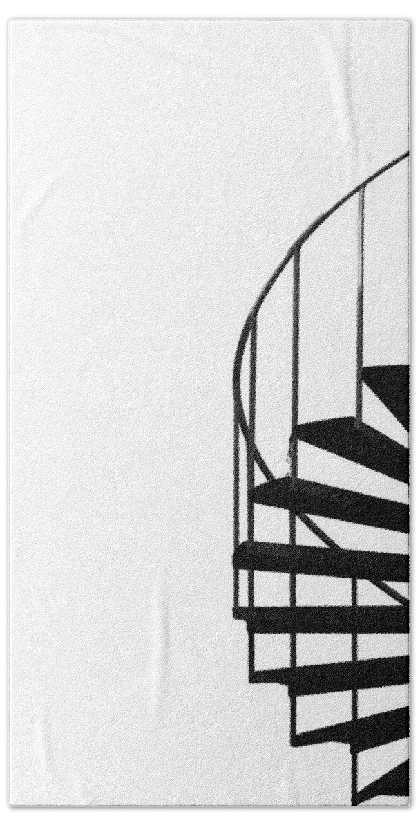 Composition Beach Towel featuring the photograph Side Entrance by Evelina Kremsdorf