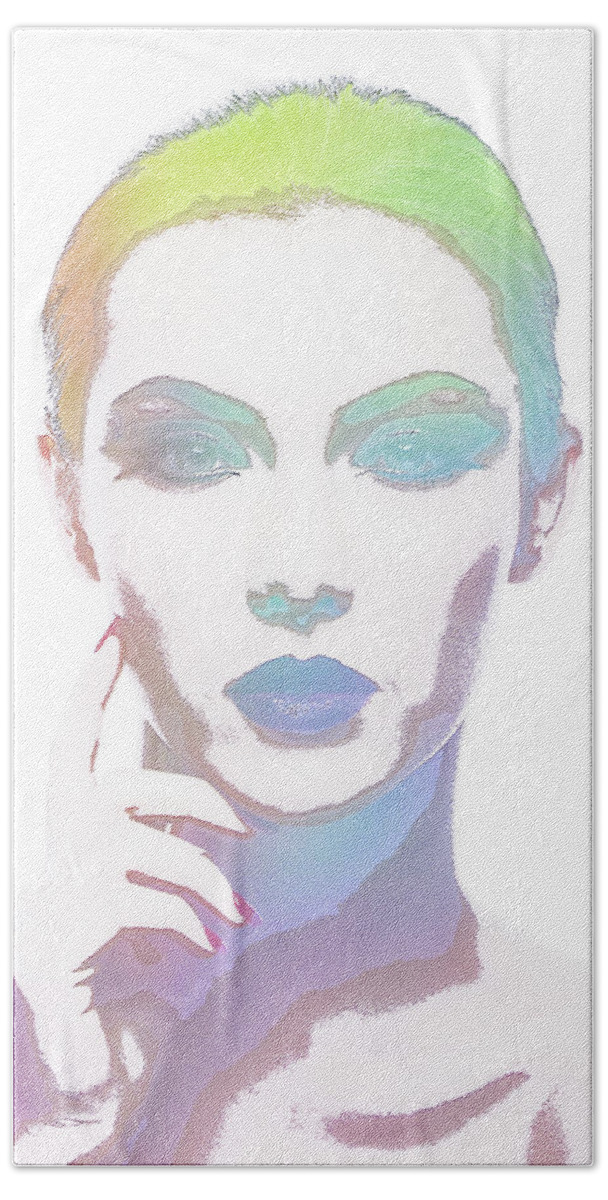 Portrait Beach Towel featuring the photograph Simply Irresistable by Anthony Murphy