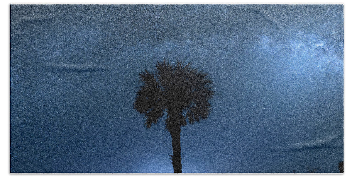 Milky Way Beach Towel featuring the photograph Sky River by Mark Andrew Thomas