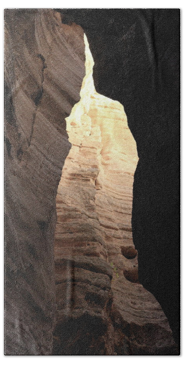 Slot Beach Towel featuring the photograph Slot Canyon Light by David Diaz