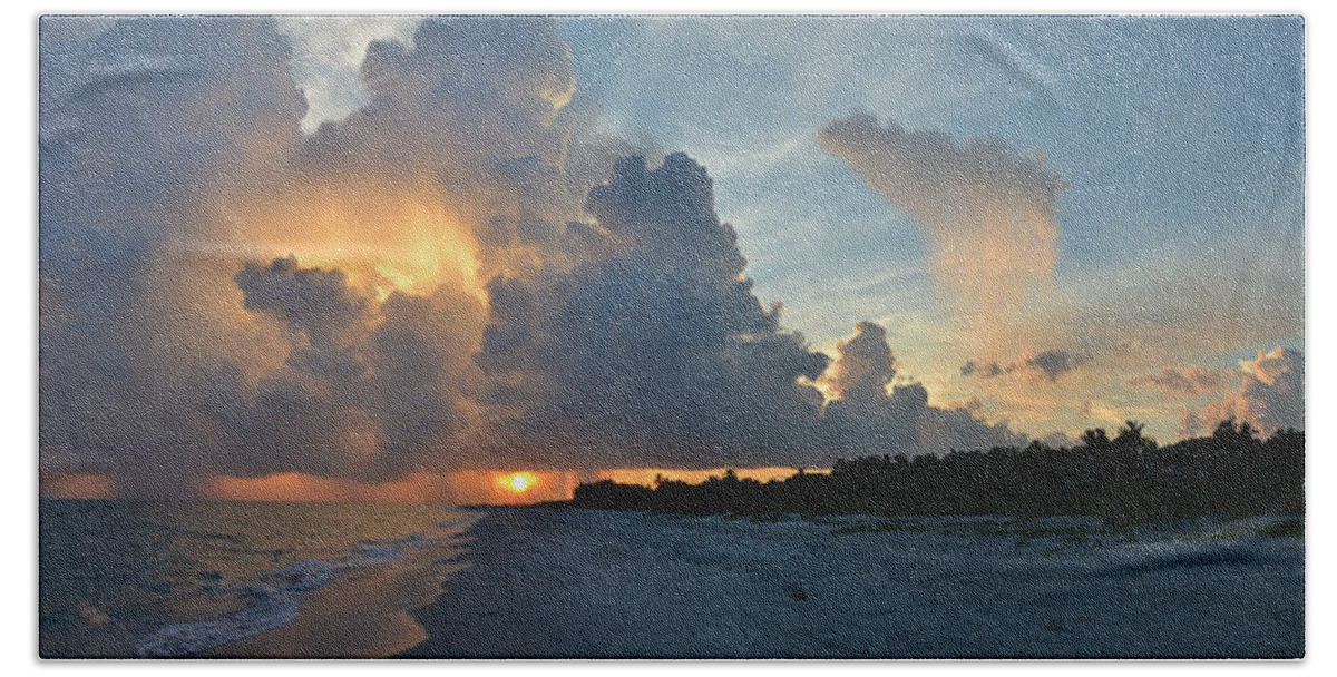 Island Beach Towel featuring the photograph Spirit Flowing by Melanie Moraga