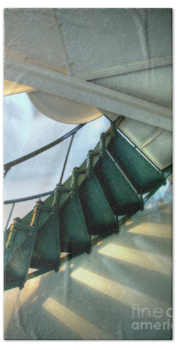 Stairs Beach Sheet featuring the photograph Steps to Heaven by Randy Pollard