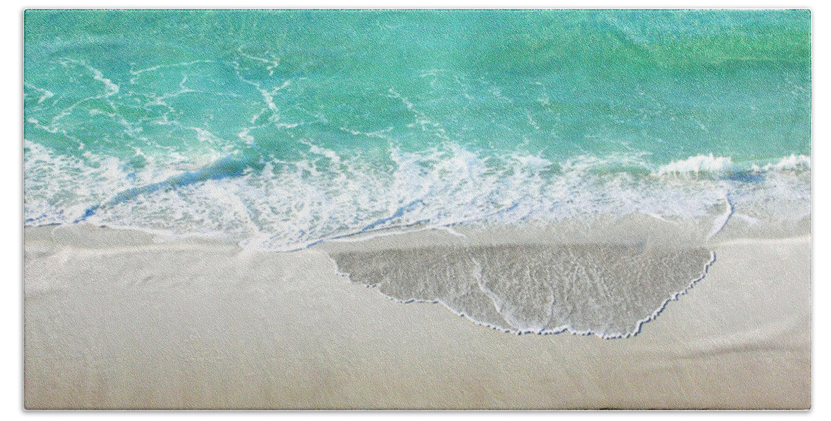 Surf Beach Towel featuring the photograph Sugar Sand Beach by Lizi Beard-Ward