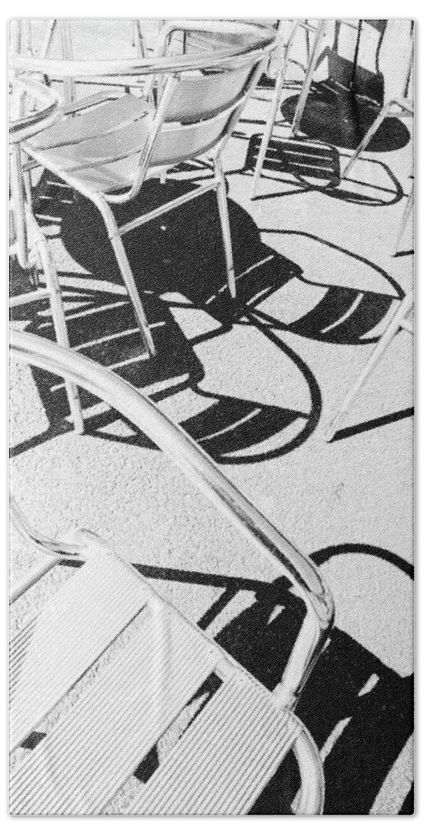 Summer Chairs Beach Sheet featuring the photograph Summer Chair Pattern by John Williams